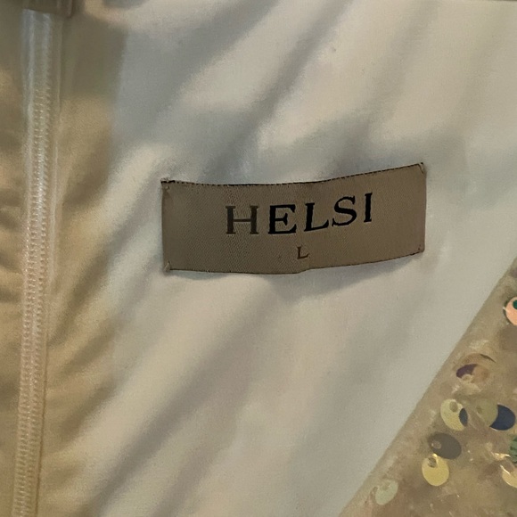 Helsi Jodi Dress in white sequins - Picture 7 of 8